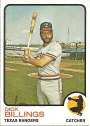 1973 Topps Baseball Cards      094      Dick Billings